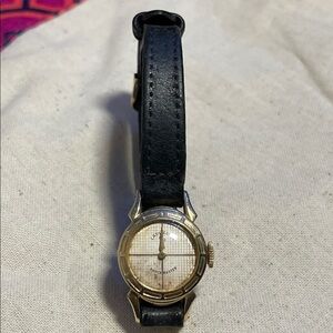 Lady Elgin Shockmaster Vintage 14K gold filled wrist watch